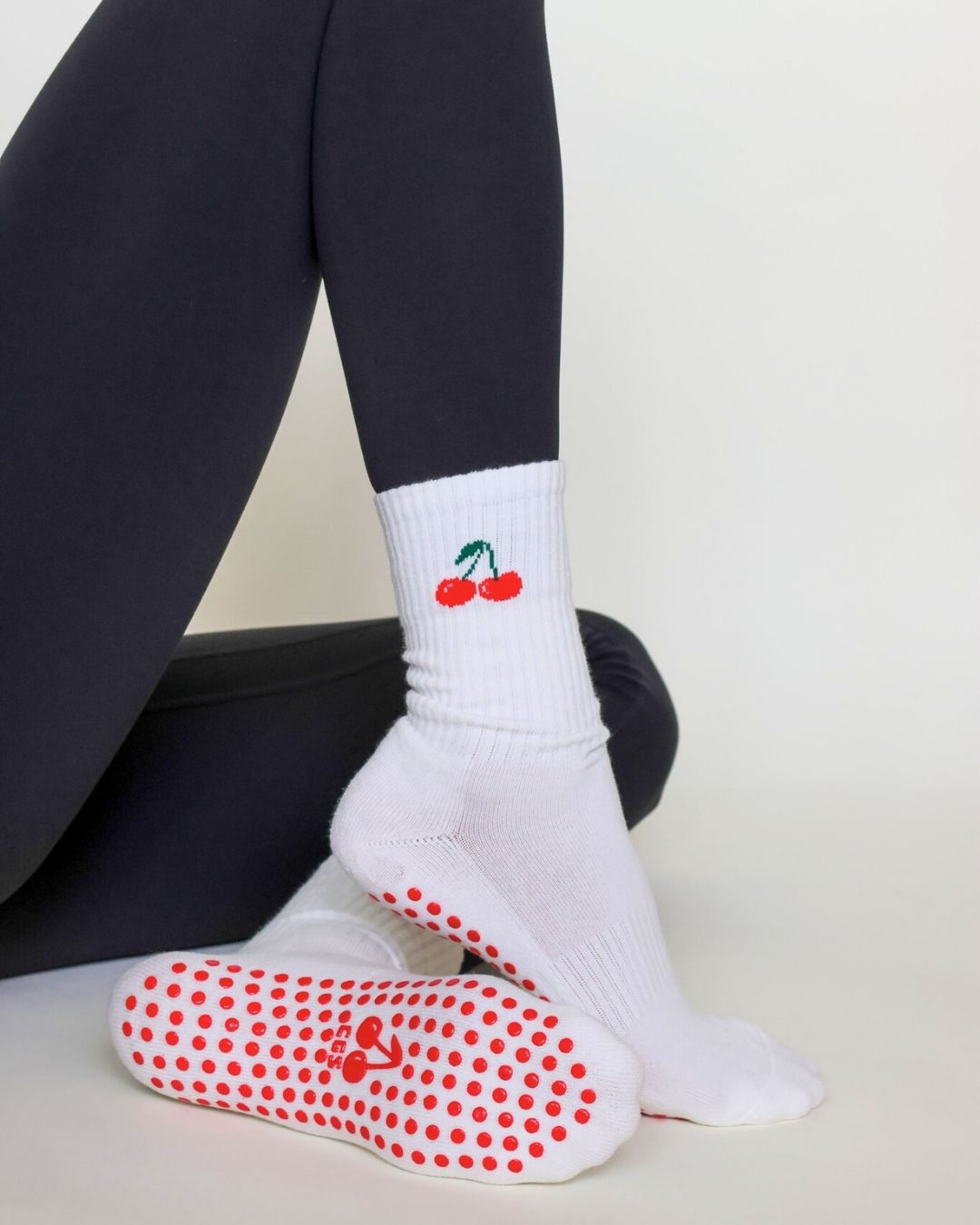 The Cherry Grip Socks | California Grip Socks