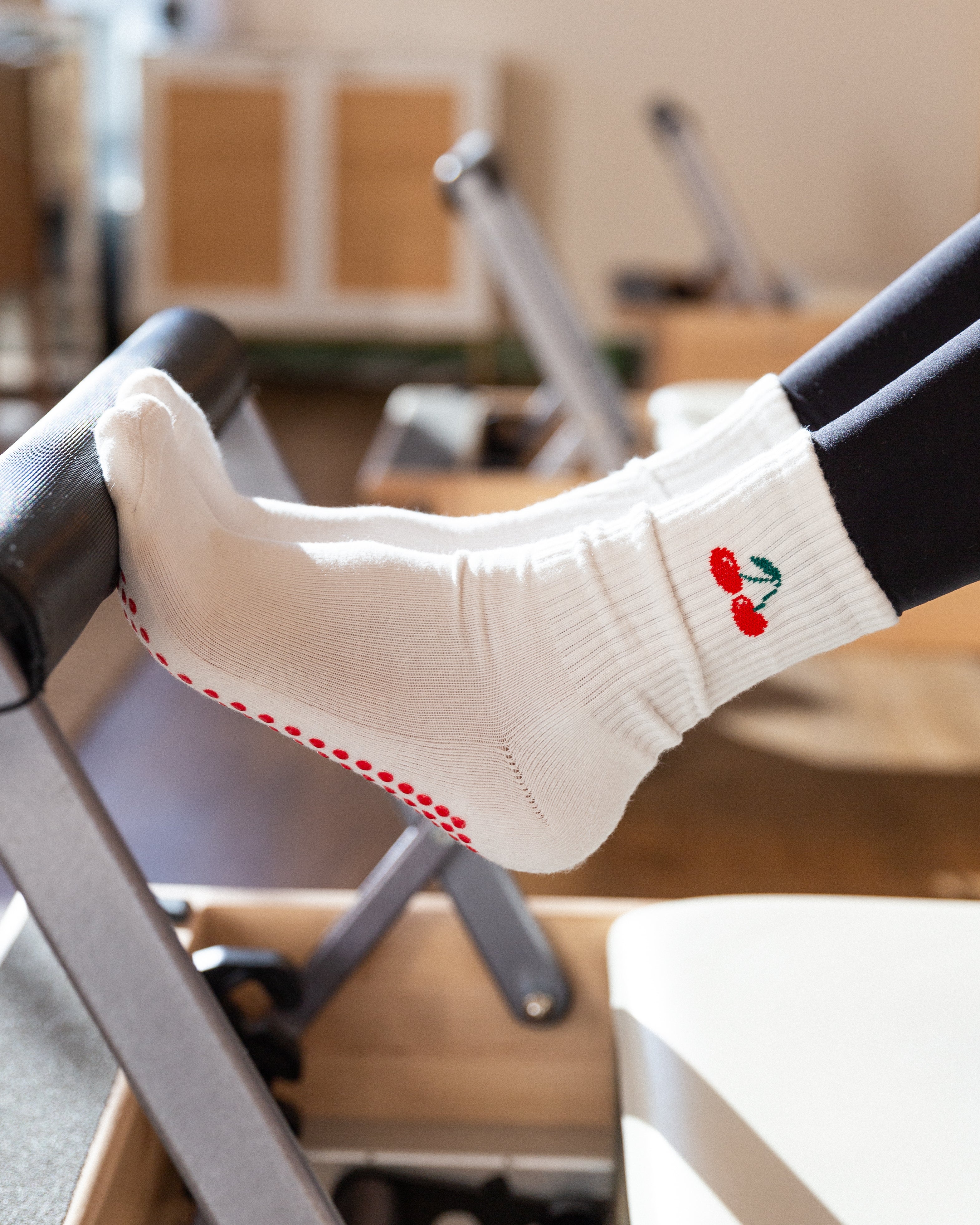 The Cherry Grip Socks
