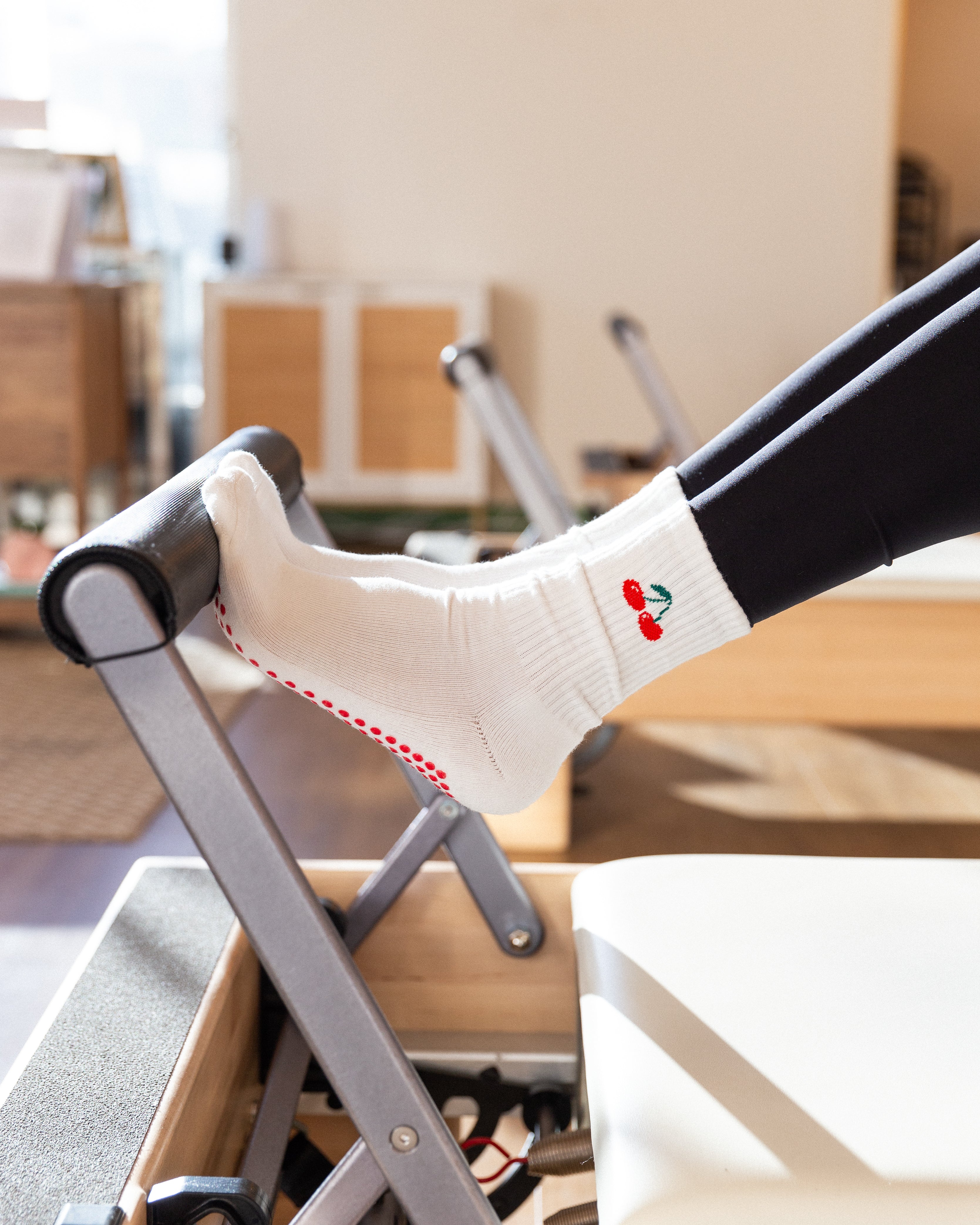 The Cherry Grip Socks
