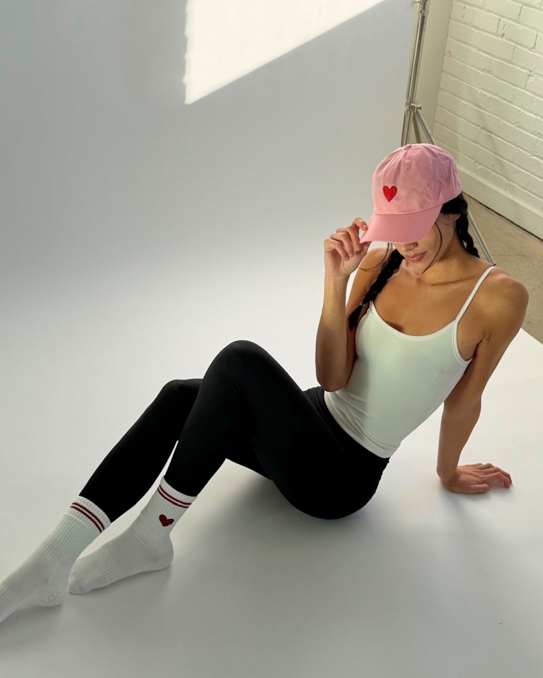 The Heart Set | California Grip Socks