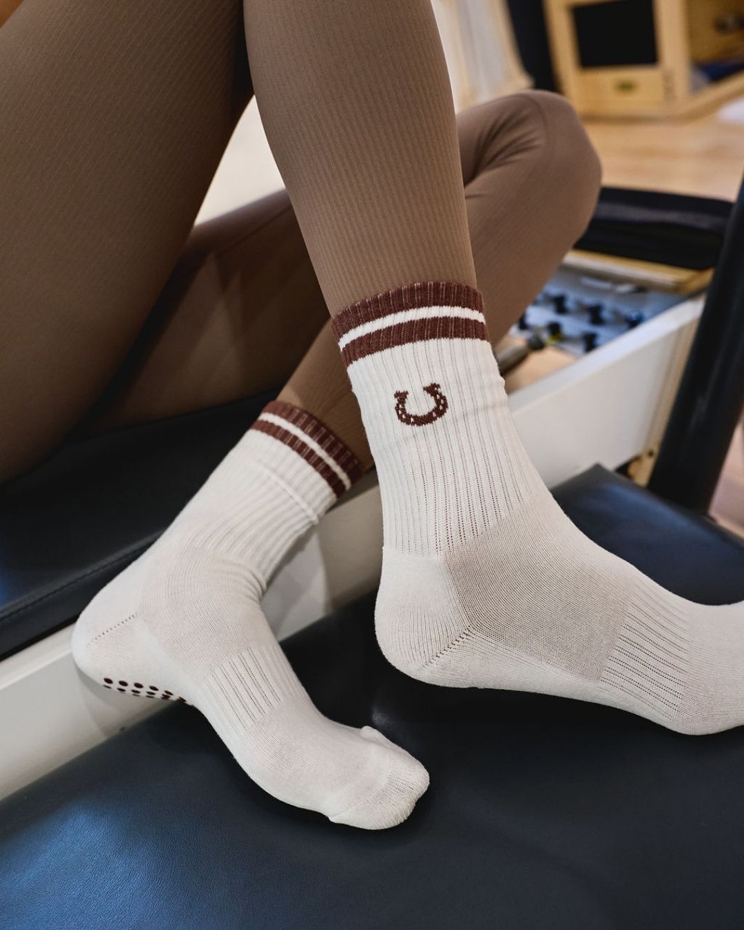 The Horseshoe Grip Socks