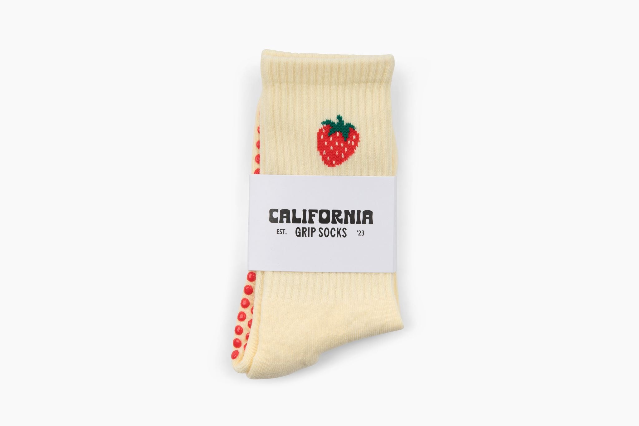 The Strawberry Grip Socks