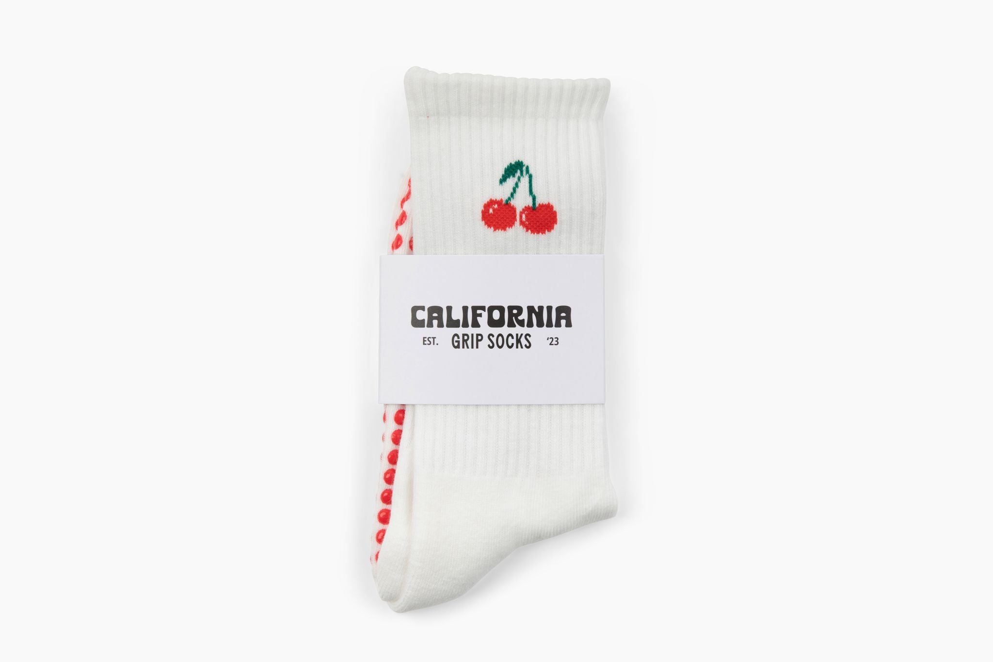 The Cherry Grip Socks