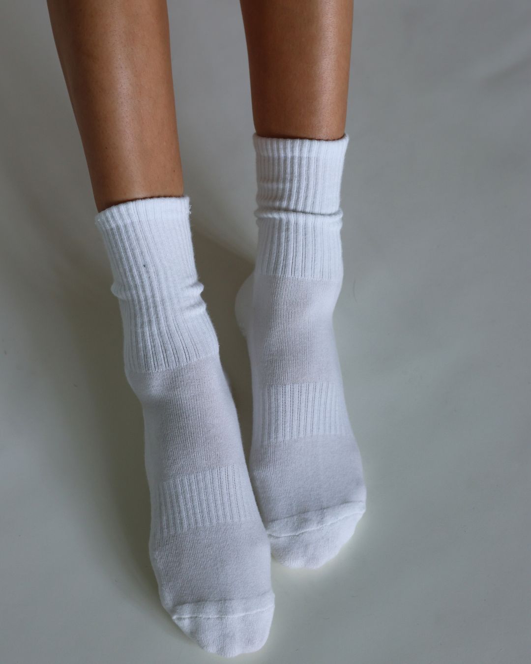 The Everyday Grip Socks - All White