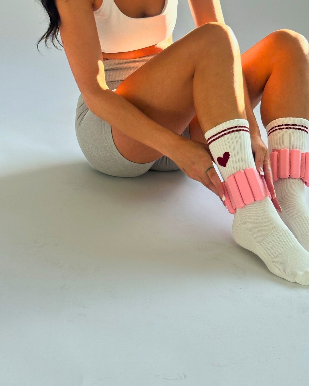 The Heart Grip Socks