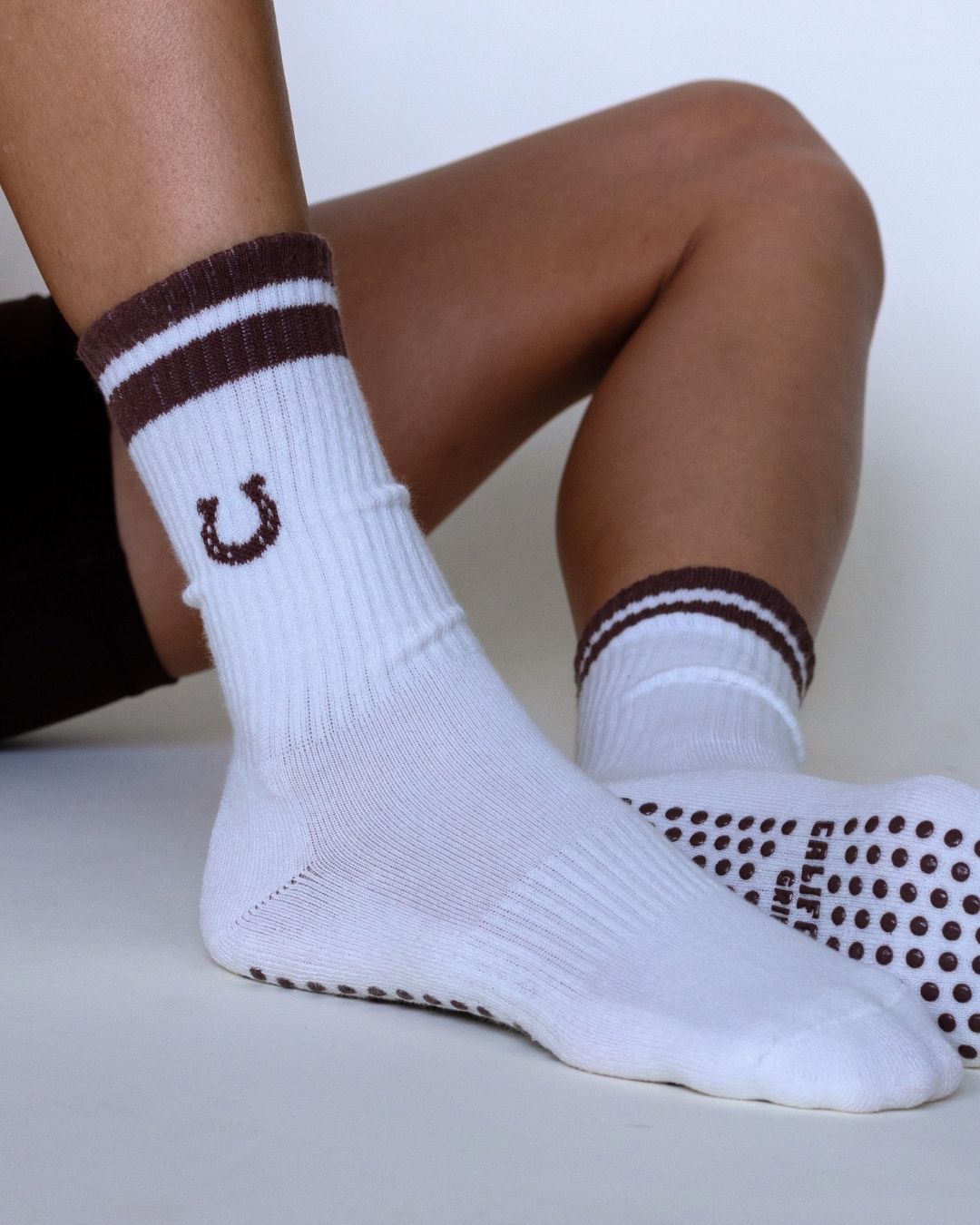 The Horseshoe Grip Socks