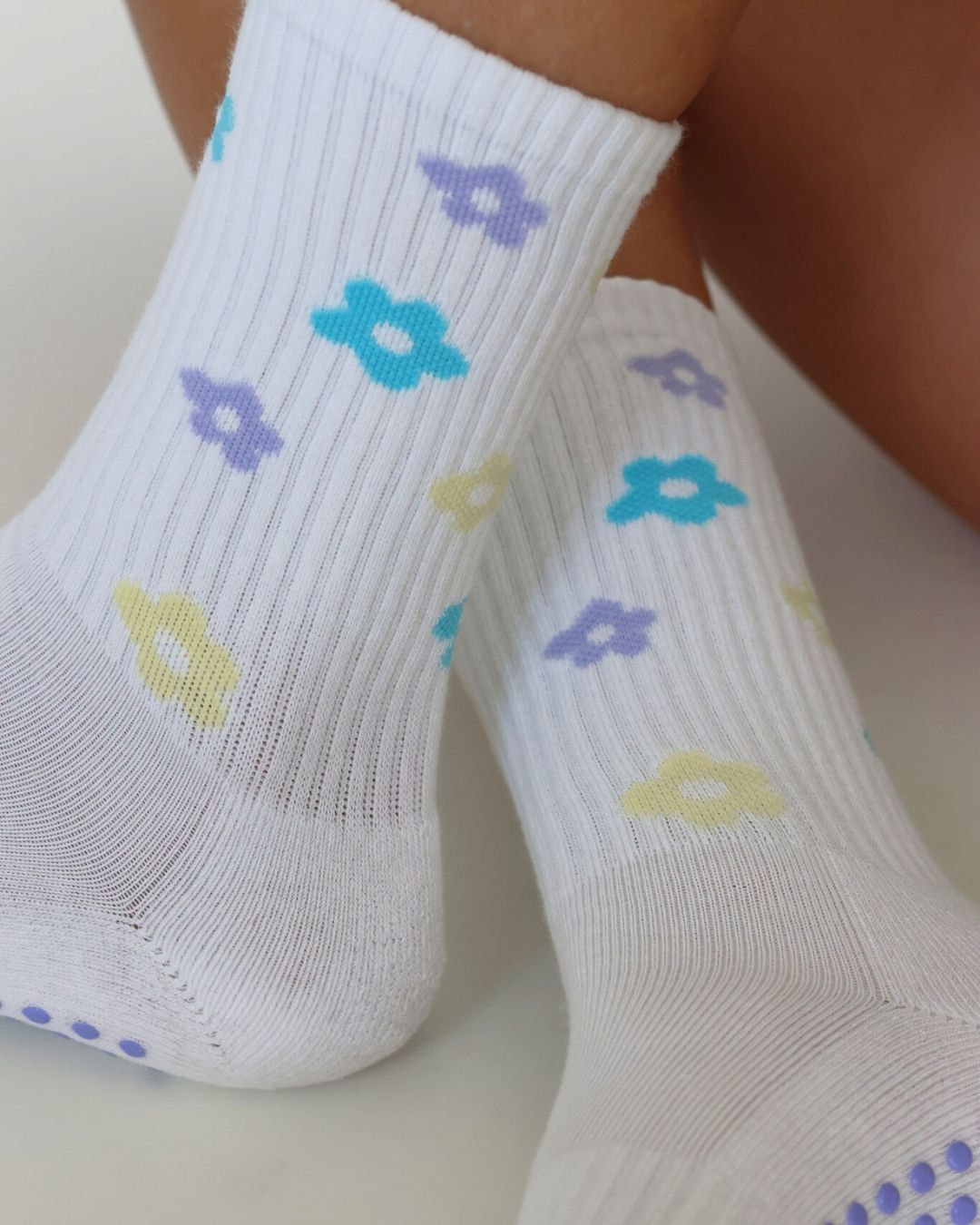 The Flower Grip Socks