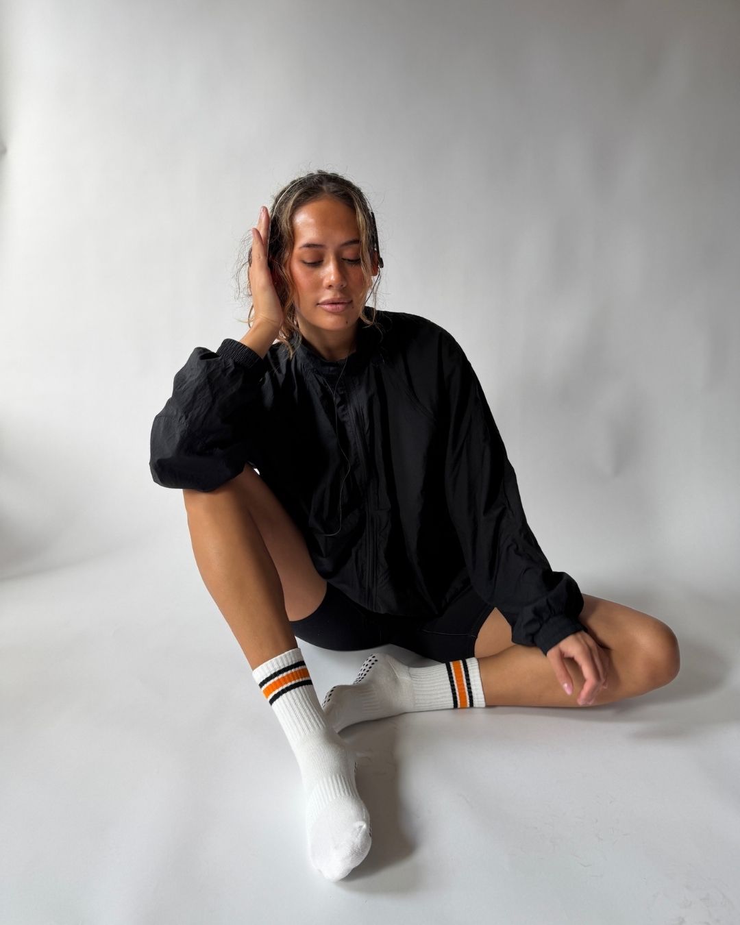 The Retro Midi Grip Socks - Halloween