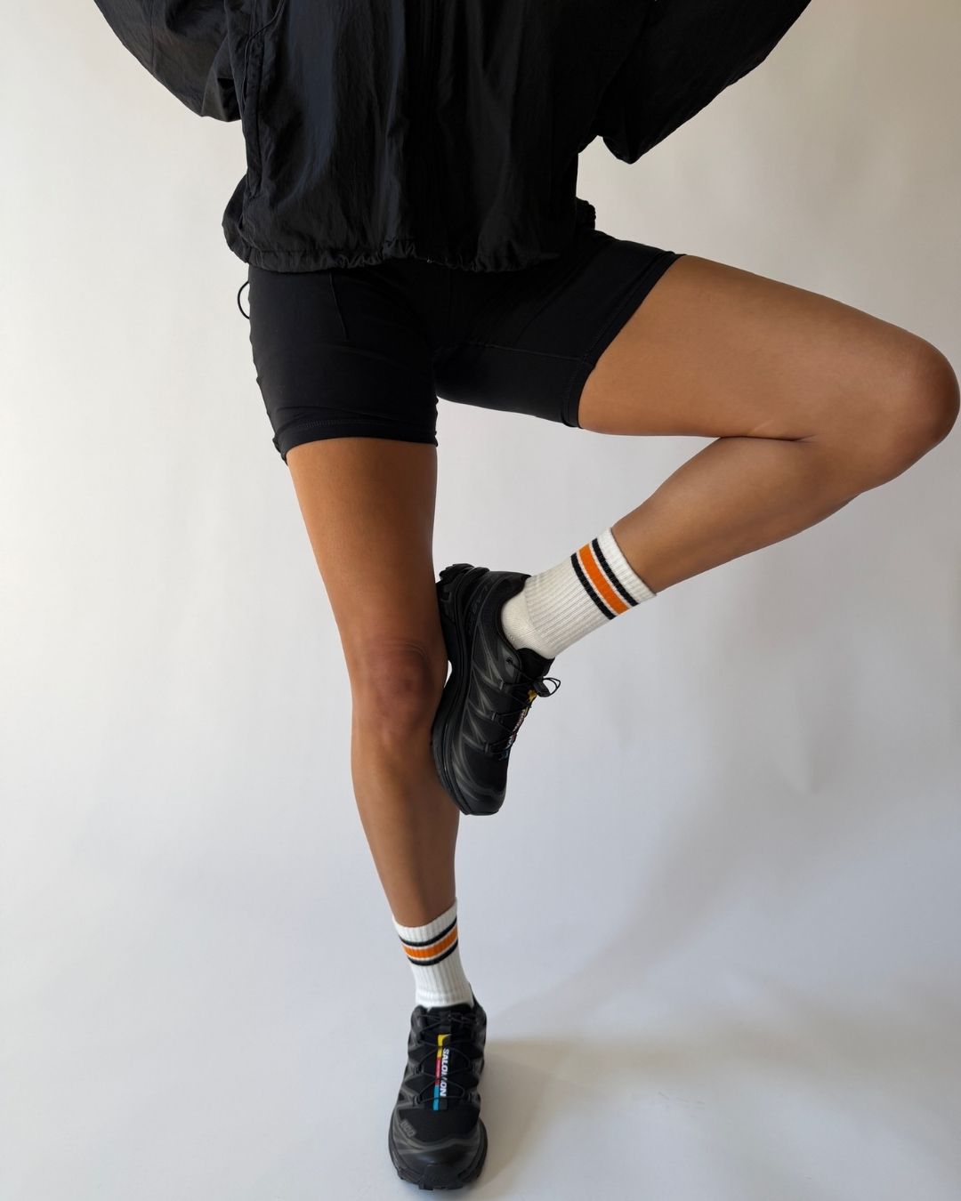 The Retro Midi Grip Socks - Halloween