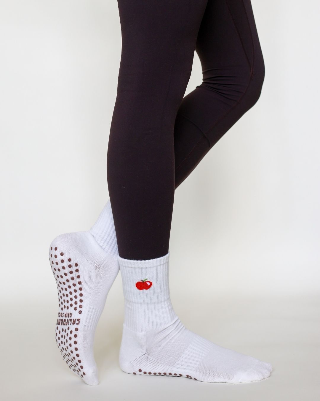 The Apple Grip Socks
