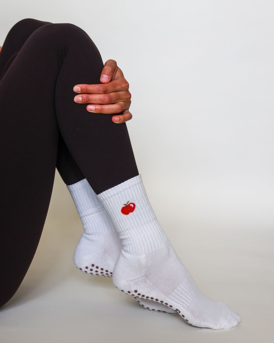 The Apple Grip Socks
