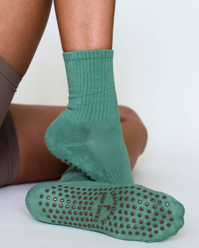 The Everyday Grip Socks - Sage