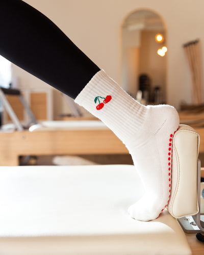 The Cherry Grip Socks