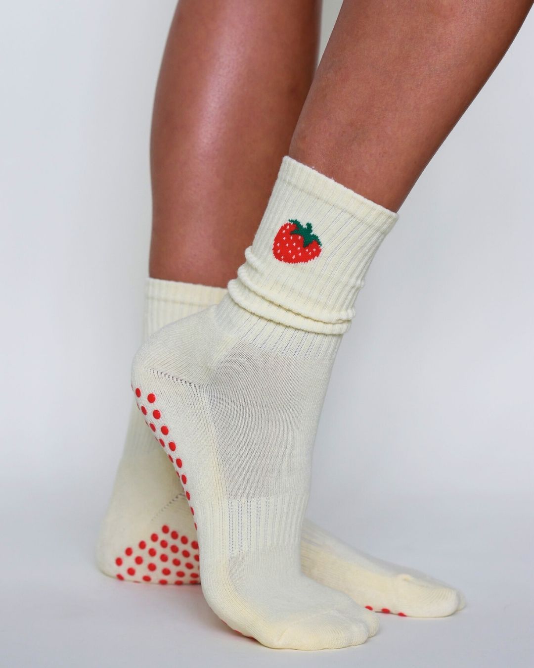 The Strawberry Grip Socks