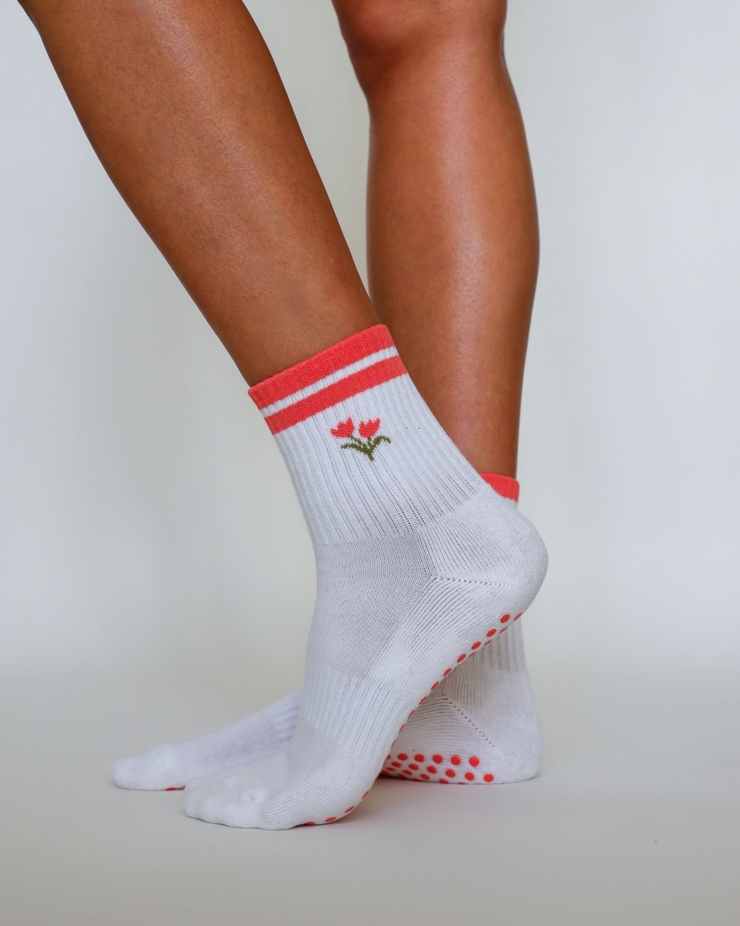 The Tulip Midi Grip Socks