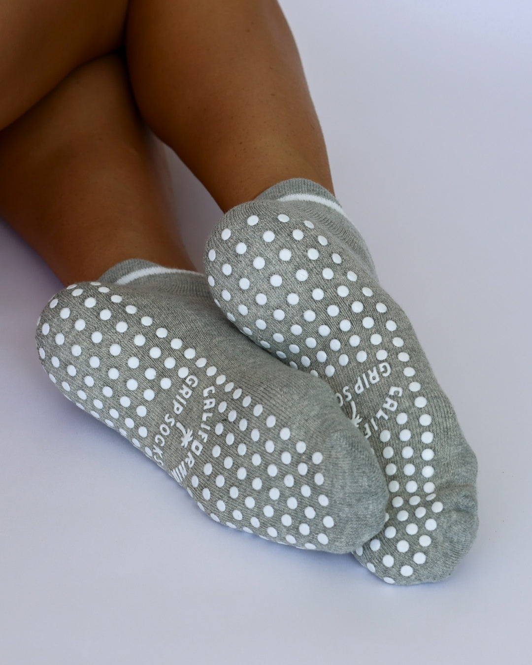 The Classic Ankle Grip Socks - Grey