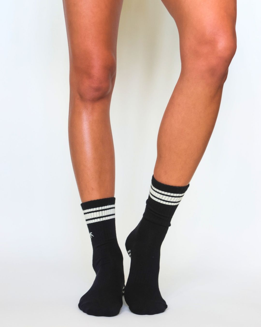 The Palm Grip Socks - Black