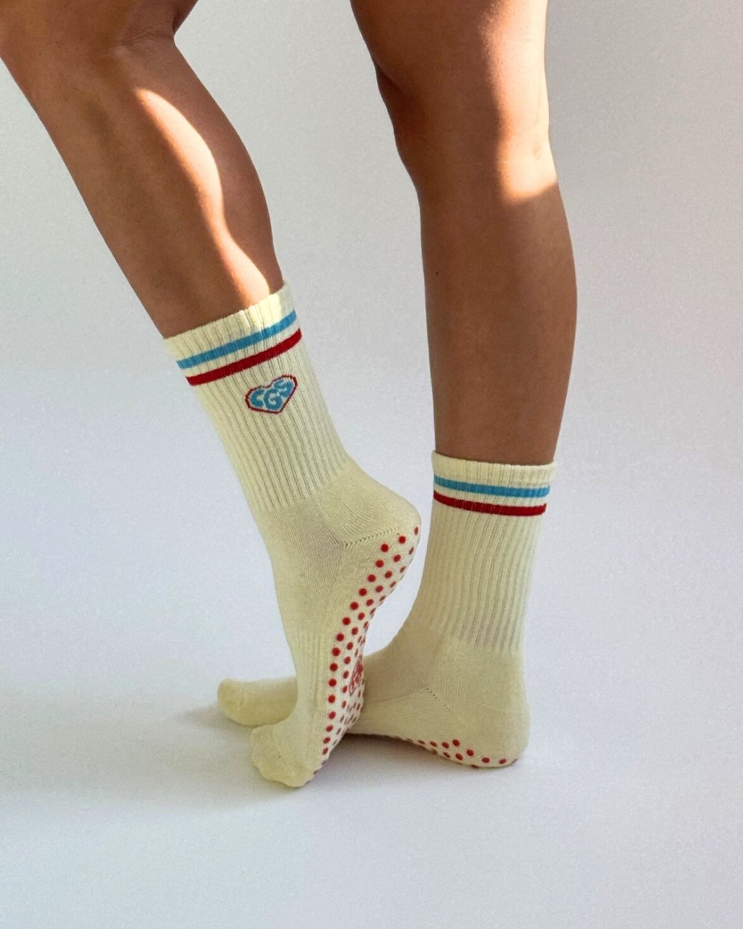 The CGS Heart Grip Socks