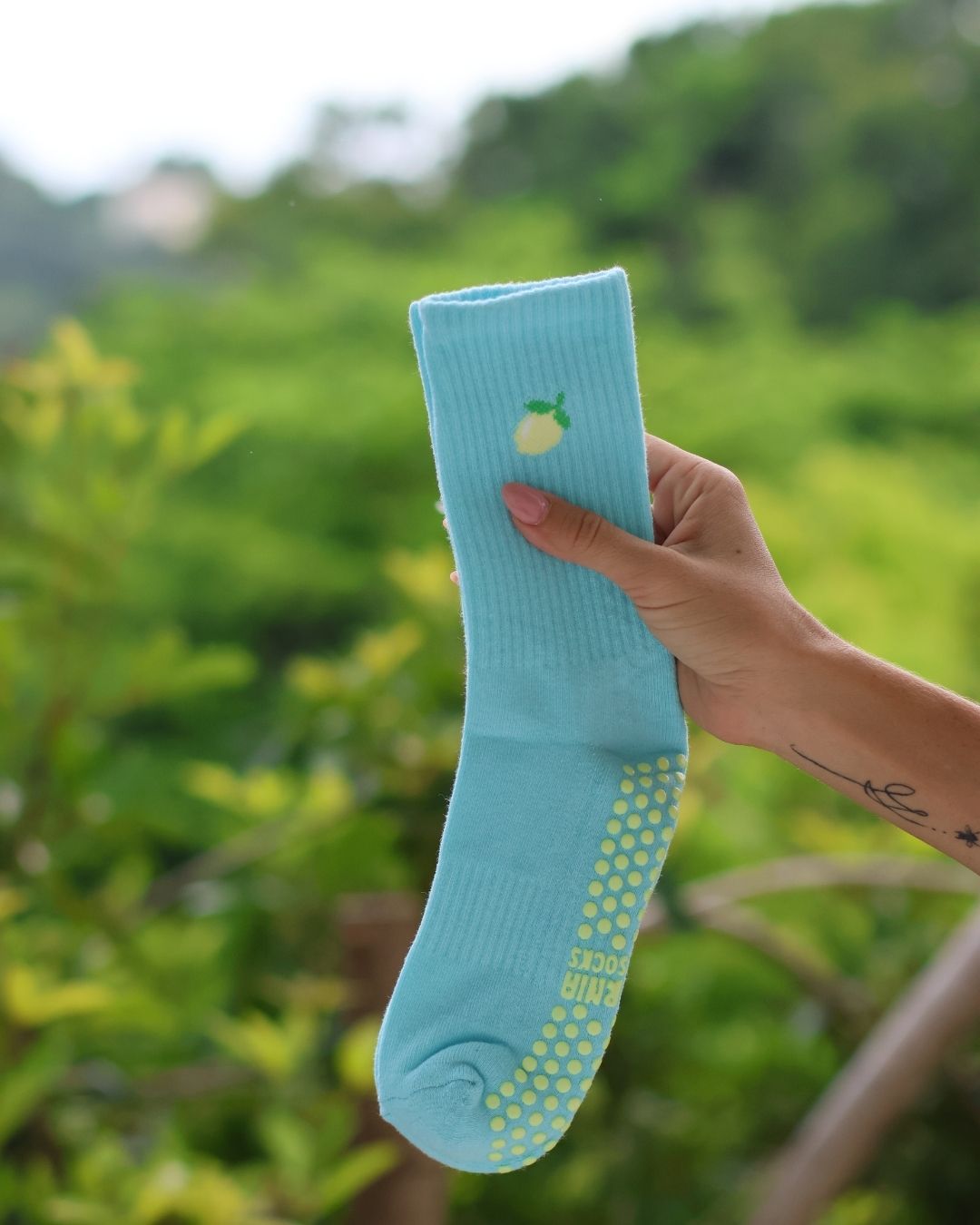 The Lemon Grip Socks