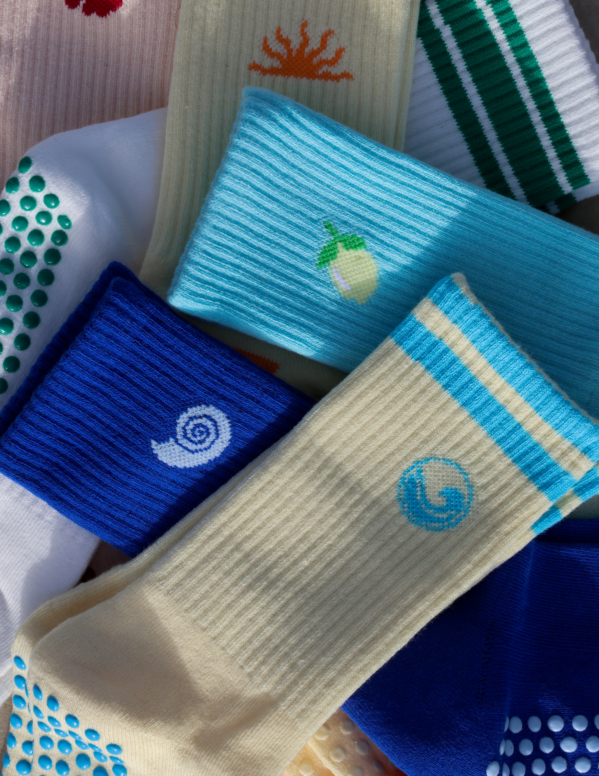 The Lemon Grip Socks